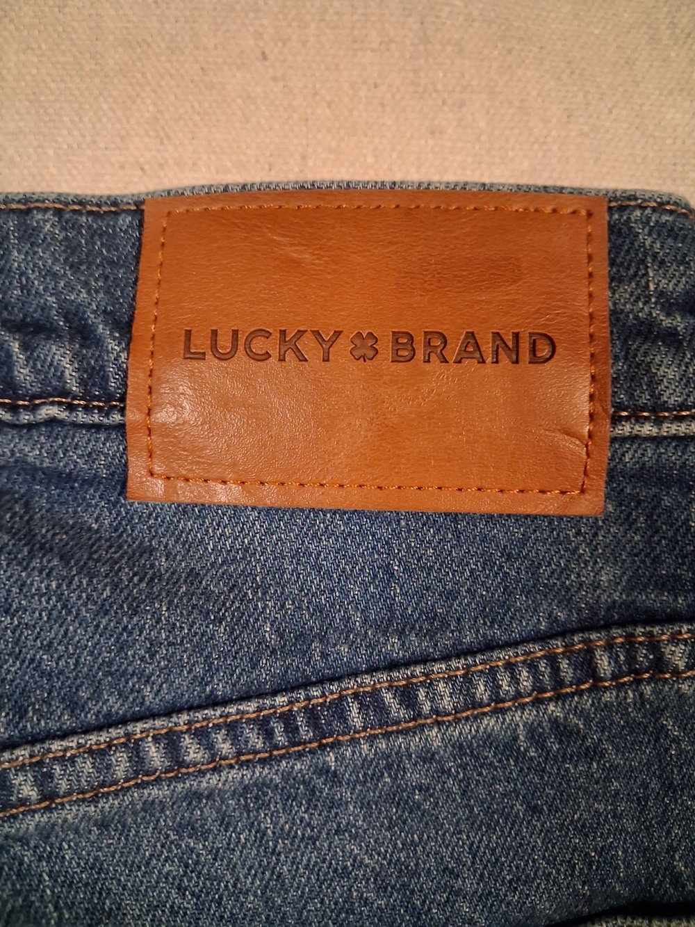Lucky Brand Boy Mid-Rise Relaxed Straight Jeans Women's Size 4/27 R - Picture 7 of 11
